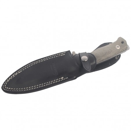 Nóż LionSteel Tactical Green Canvas Micarta, Satin Niolox by Molletta (T5 CVG) Nóż LionSteel Tactical Green Canvas Micarta, Satin Niolox by Molletta (T5 CVG)