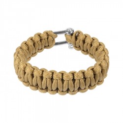 Bransoletka BCB paracord coyote
