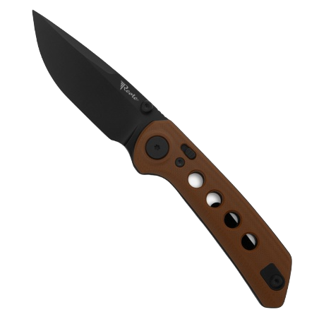 Nóż składany Reate PL-XT Tan G10, Black PVD Nitro-V Nóż składany Reate PL-XT Tan G10, Black PVD Nitro-V