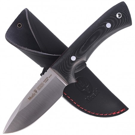 Nóż Muela Full Tang Black Micarta, Satin 14C28N (RHINO-9M) Nóż Muela Full Tang Black Micarta, Satin 14C28N (RHINO-9M)