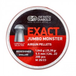 Śrut diabolo JSB Exact Jumbo Monster Redesigned Shallow...
