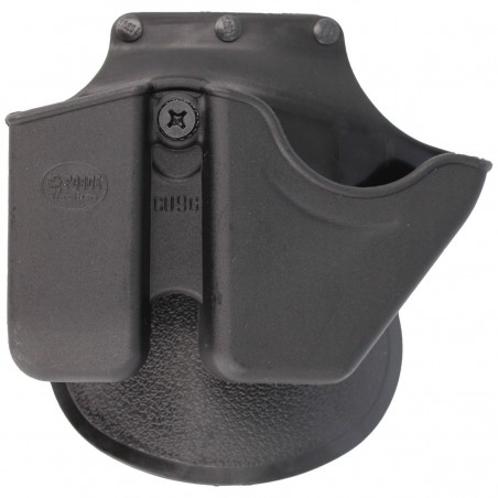 Ładownica Fobus na magazynek Glock: 9mm, .40 i kajdanki (CU9G RT) Ładownica Fobus na magazynek Glock: 9mm, .40 i kajdanki (CU9G RT)