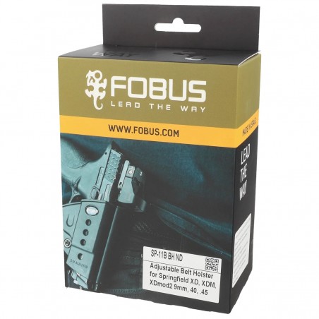 Kabura Fobus, Uchwyt na pas, Springfield XD, XDM, 9mm, 40, .45 (nie pasuje do 10mm) (SP-11B BH ND) Kabura Fobus, Uchwyt na pas, Springfield XD, XDM, 9mm, 40, .45 (nie pasuje do 10mm) (SP-11B BH ND)