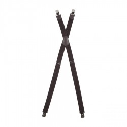 Szelki męskie Ranger 4 cm, brązowe