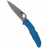 Nóż składany Spyderco Endura 4 FRN Blue Flat Ground Plain (C10FPBL)