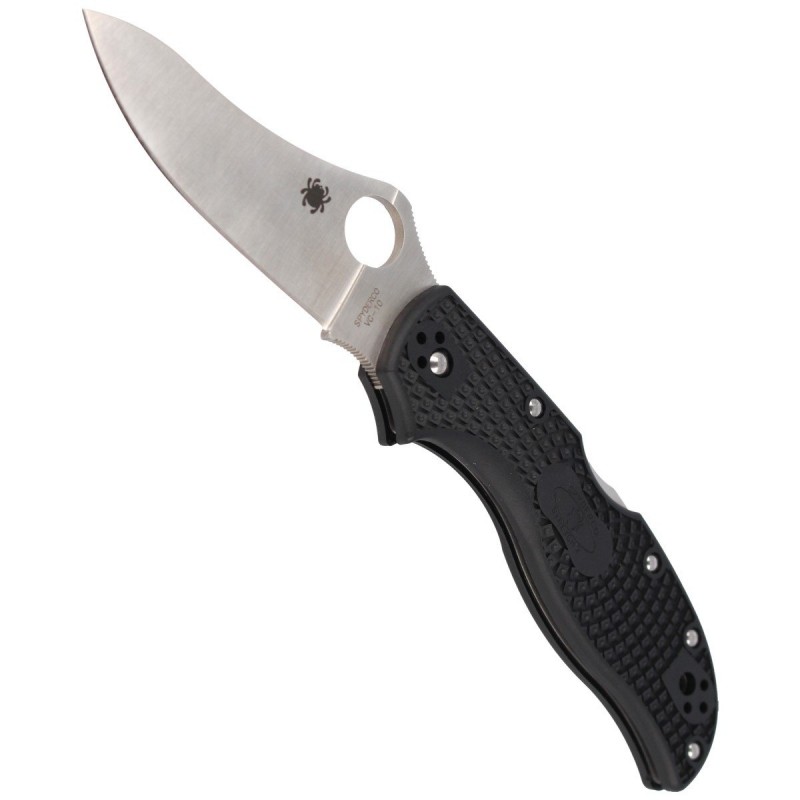 Nóż składany Spyderco Stretch 2 FRN Black Plain (C90PBK2)
