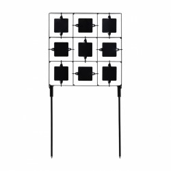 Cel wiatrówkowy RazorGun kółko-krzyżyk stalowy