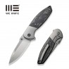 Nóż składany WE Knife Nitro OG Gray Titanium/Marble Carbon Fiber, Hand Rubbed Satin CPM 20CV by Peter Carey (WE23035-1)