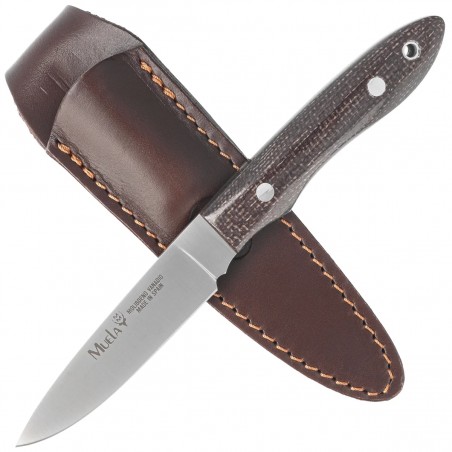 Nóż Muela 4410-M Brown Jute Micarta, Satin X50CrMoV15 Nóż Muela 4410-M Brown Jute Micarta, Satin X50CrMoV15