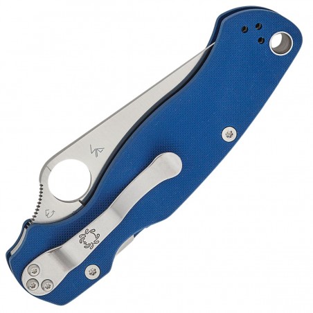 Nóż składany Spyderco Para Military 2 Cobalt Blue G10, Satin CPM SPY27 by Sal, Eric Glesser (C81GPCBL2) Nóż składany Spyderco Para Military 2 Cobalt Blue G10, Satin CPM SPY27 by Sal, Eric Glesser (C81GPCBL2)