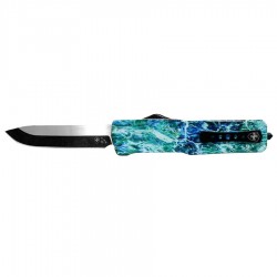 Nóż OTF Templar Knife Slim Aluminium Mossy Oak Element Aqua Drop Black - 1 - Noże sprężynowe