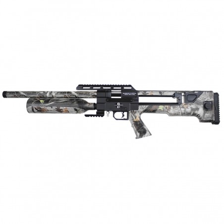Wiatrówka PCP Reximex Throne Gen 2 G1 Camo 5.5 mm z regulatorem i tłumikiem Wiatrówka PCP Reximex Throne Gen 2 G1 Camo 5.5 mm z regulatorem i tłumikiem