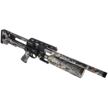 Wiatrówka PCP Reximex Throne Gen 2 G1 Camo 5.5 mm z regulatorem i tłumikiem Wiatrówka PCP Reximex Throne Gen 2 G1 Camo 5.5 mm z regulatorem i tłumikiem