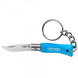 Nóż brelok Opinel Colorama 02 inox grab niebieski
