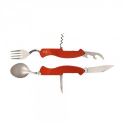 Niezbędnik Fox Outdoor 6-częściowy składany czerwony