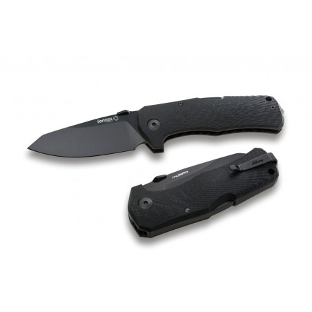 Nóż składany LionSteel TM1 Carbon Fiber, Black Sleipner by Molletta (TM1 CB) Nóż składany LionSteel TM1 Carbon Fiber, Black Sleipner by Molletta (TM1 CB)
