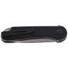 Nóż składany CIVIVI Elementum Flipper Black G10, Satin Finish (C907A)