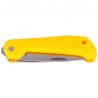 Nóż składany żeglarski MAC Marine B91/5 Yellow PP, Mirror W 1.4028 (MC B915.Y)