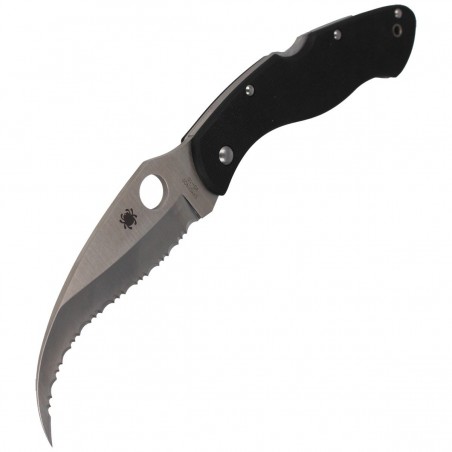 Nóż składany Spyderco Civilian G-10 Black Spyder (C12GS) Nóż składany Spyderco Civilian G-10 Black Spyder (C12GS)