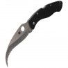 Nóż składany Spyderco Civilian G-10 Black Spyder (C12GS)
