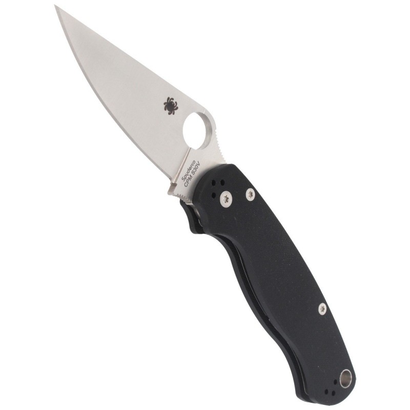 Nóż składany Spyderco Para Military 2 G-10 Black Plain (C81GP2)