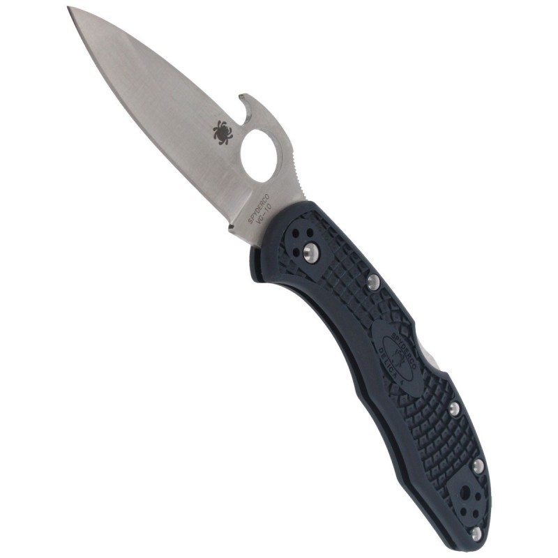 Nóż składany Spyderco Delica 4 FRN Grey Emerson Opener (C11PGYW)