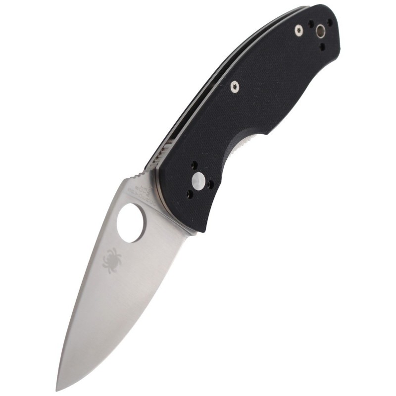 Nóż składany Spyderco Persistence G-10 Black Plain (C136GP)