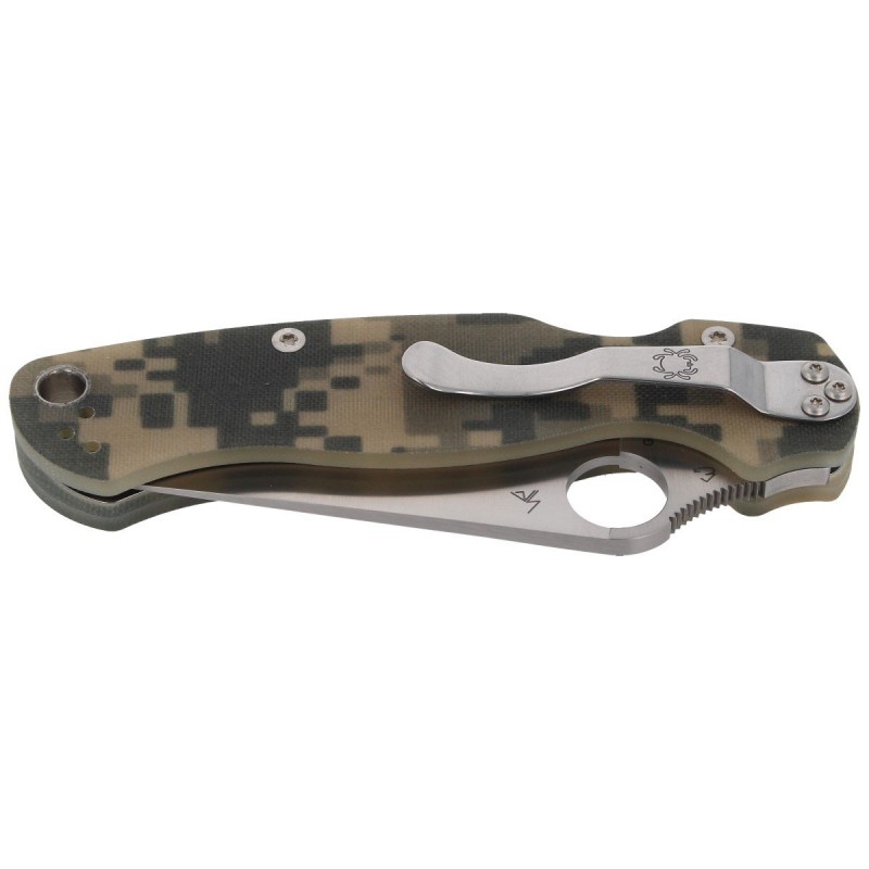 Nóż składany Spyderco Para Military 2 G-10 Camo Plain (C81GPCMO2)