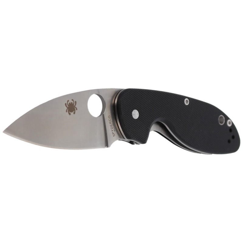 Nóż składany Spyderco Efficient G-10 Black Plain (C216GP)