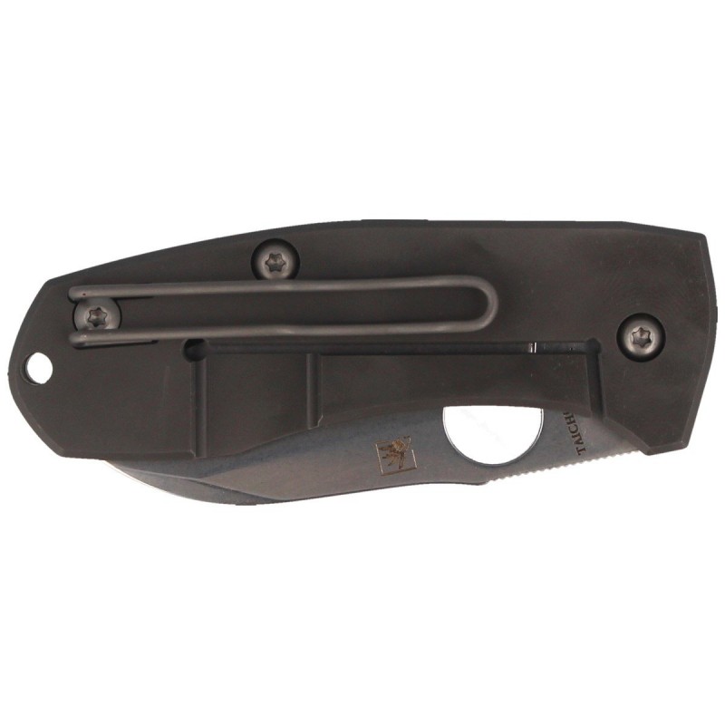 Nóż składany Spyderco Techno 2 Titanium Plain (C158TIP2)