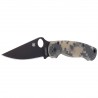 Nóż składany Spyderco Para Military 2 G-10 Camo, Black Blade (C81GPCMOBK2)