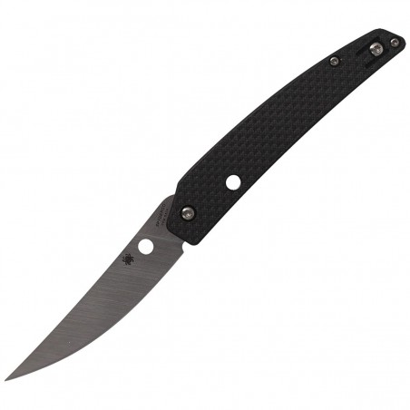 Nóż składany Spyderco Ikuchi Carbon Fiber / G-10 Laminate Plain (C242CFP) Nóż składany Spyderco Ikuchi Carbon Fiber / G-10 Laminate Plain (C242CFP)