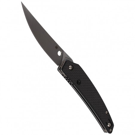 Nóż składany Spyderco Ikuchi Carbon Fiber / G-10 Laminate Plain (C242CFP) Nóż składany Spyderco Ikuchi Carbon Fiber / G-10 Laminate Plain (C242CFP)