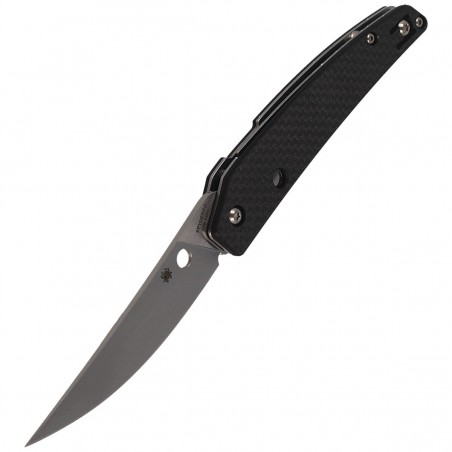 Nóż składany Spyderco Ikuchi Carbon Fiber / G-10 Laminate Plain (C242CFP) Nóż składany Spyderco Ikuchi Carbon Fiber / G-10 Laminate Plain (C242CFP)