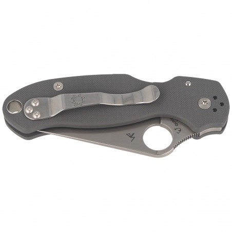 Nóż składany Spyderco Para 3 G-10 Dark Gray Maxamet Plain (C223GPDGY) Nóż składany Spyderco Para 3 G-10 Dark Gray Maxamet Plain (C223GPDGY)
