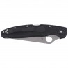 Nóż składany Spyderco Police 4 Lightweight Black Plain (C07PBK4)