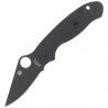Nóż składany Spyderco Para 3 Lightweight Black Blade Plain (C223PBBK)