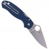 Nóż składany Spyderco Para 3 Cobalt-Blue Lightweight, CPM SPY27 Plain (C223PCBL)