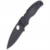 Nóż składany Spyderco Shaman G-10 Black, Black Blade Plain CPM S30V (C229GPBK)