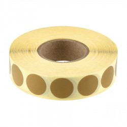 Zaklejki do tarcz Range Solutions IPSC brązowe 20mm,...