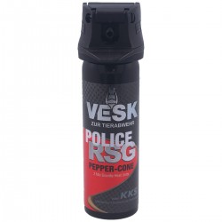 Gaz pieprzowy KKS VESK RSG Police 2mln SHU, Cone 63ml (12063-C)