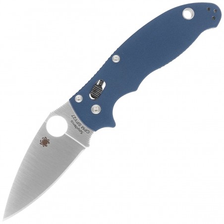 Nóż składany Spyderco Manix 2 Cobalt Blue G10, Satin CPM SPY27 by Eric Glesser (C101GPCBL2) Nóż składany Spyderco Manix 2 Cobalt Blue G10, Satin CPM SPY27 by Eric Glesser (C101GPCBL2)