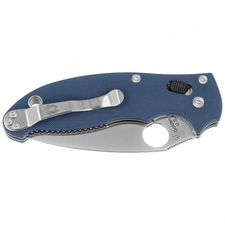 Nóż składany Spyderco Manix 2 Cobalt Blue G10, Satin CPM SPY27 by Eric Glesser (C101GPCBL2) Nóż składany Spyderco Manix 2 Cobalt Blue G10, Satin CPM SPY27 by Eric Glesser (C101GPCBL2)