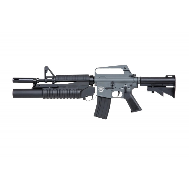 Karabinek ASG E&C EC-704 Kestrel™ ETU z granatnikiem ASG Szary