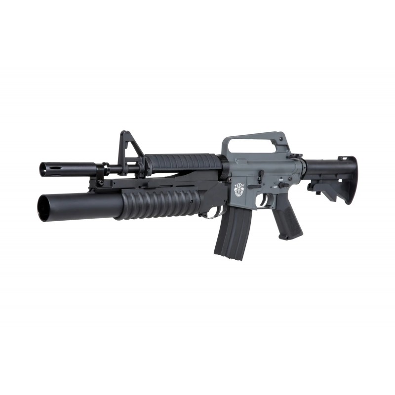 Karabinek ASG E&C EC-704 Kestrel™ ETU z granatnikiem ASG Szary