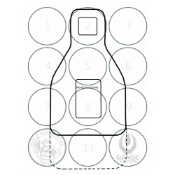Tarcze Strzeleckie FBI KSI - 500 szt.