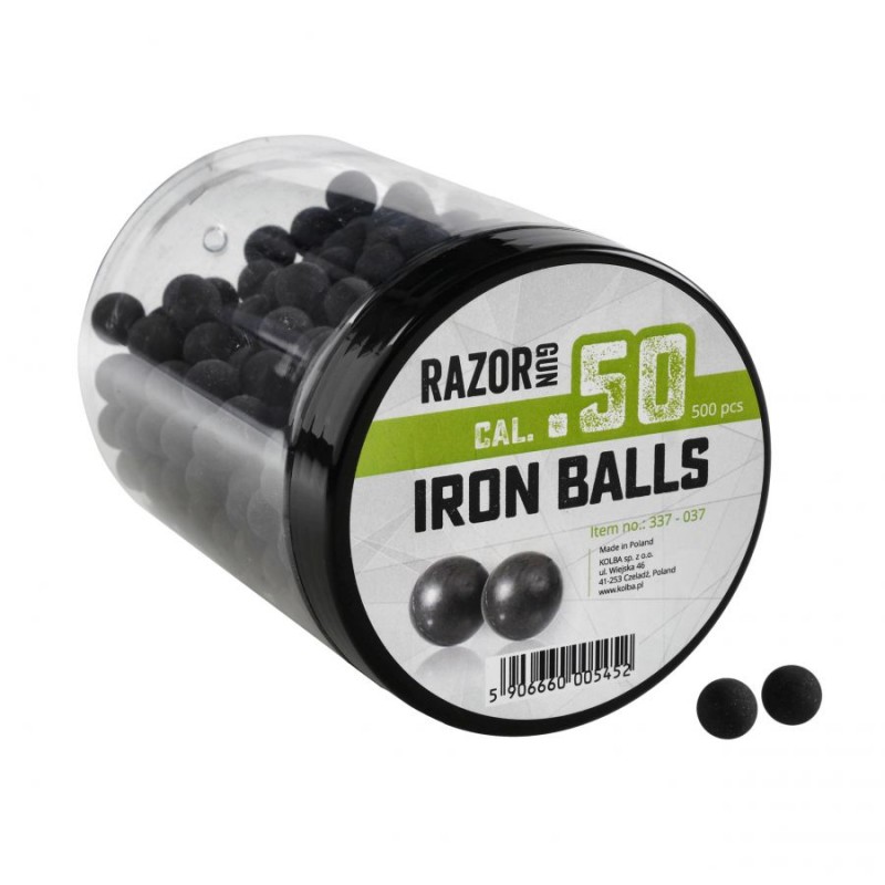   Kule metalowo-gumowe RazorGun 50 kal. .50 / 500 szt. do Umarex HDR50 - 1 - Kule gumowe