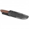 Nóż Za-Pas Expendable Brown Toxic Micarta, Black Cerakote NMV (EXT-CE-M-BR)