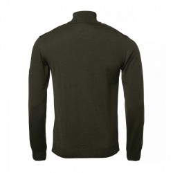 Sweter Chevalier Aston Half Zip Merino Pullover Dark Green