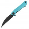 Nóż składany Bestech Ivy Tiffany Blue G10, Black Stonewashed 14C28N by Ostap Hel (BG59F)
